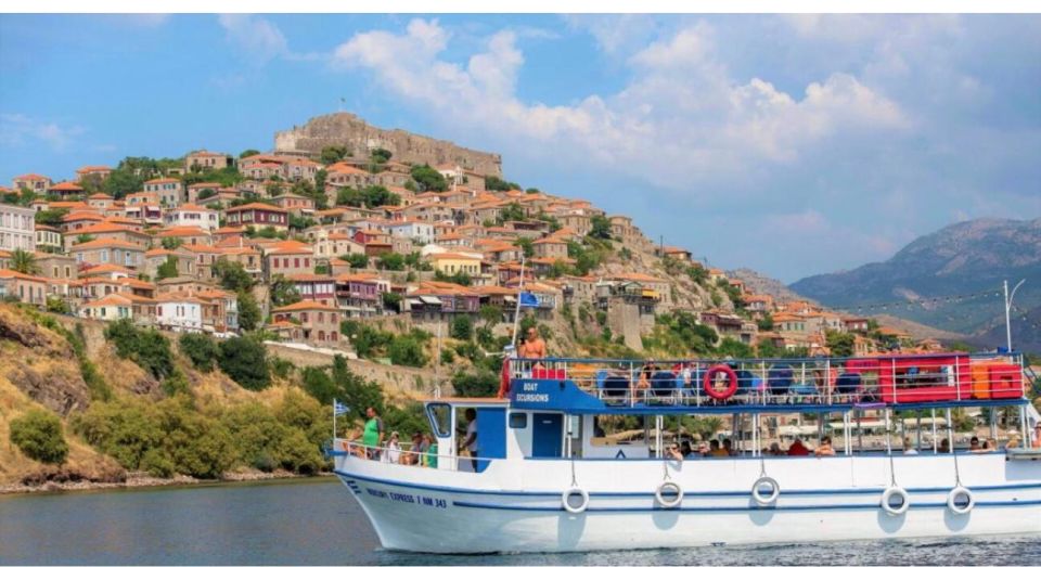 From Pretra or Molyvos: Lesvos Cruise with BBQ - Northern Lesvos from the water