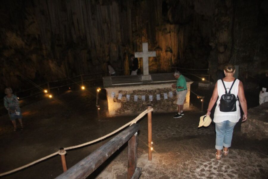 From Rethymno: Arkadi, Melidoni, and Margarites Tour - Melidoni Cave: Neolithic Big-Deal Time in a Small Package