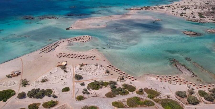 From Rethymno & Chania: Elafonisi Island Day Tour by Bus - Elafonisi beach time: what to do with 4 hours of sun and turquoise water