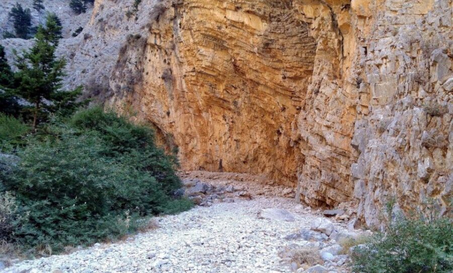 From Rethymno/Chania: Imbros Gorge Hike - Chora Sfakion: swimming, lunch, and Venetian fortress views