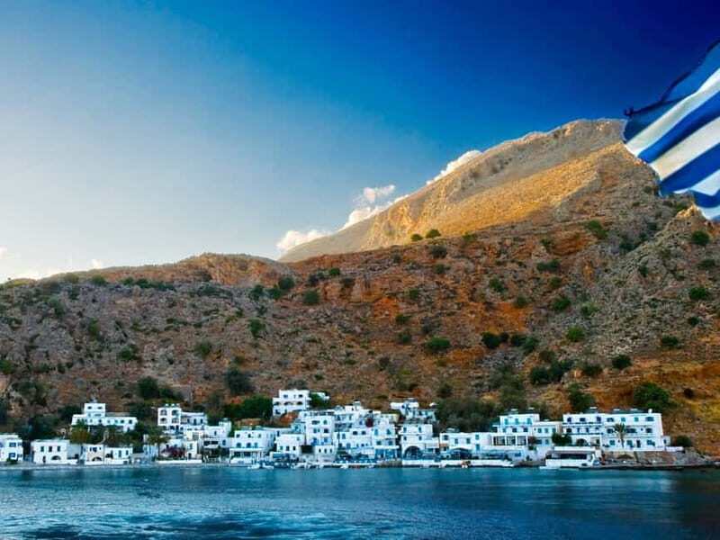 From Rethymno/Chania: Loutro Day Trip by Boat - Your free time in Loutro: swim, wander, or hike to old ruins