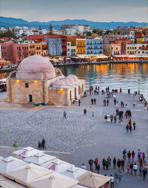 From Rethymno: Day trip to CHANIA CITY - KOURNAS LAKE - The day begins along Crete’s north coast
