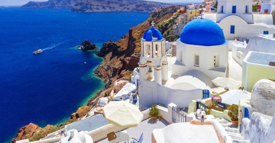 From Rethymno: Full-Day Trip to Santorini by Boat - Crossing by boat: check-in speed, seating, and choppy-water reality