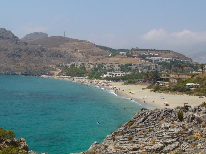 From Rethymno: Kourtaliotiko, Preveli Palm Beach, & Damnoni - Rethymno to Damnoni Beach: a calm start before the wow moments