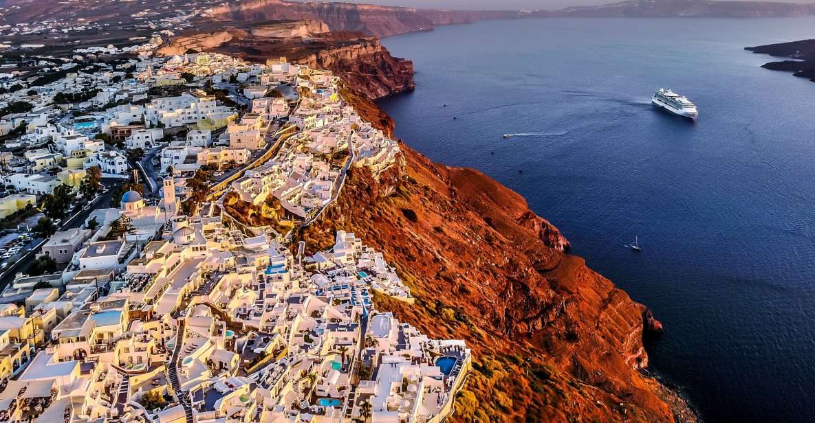 From Rethymno Port: Day Tour to Santorini - Fira, domed churches, and free time