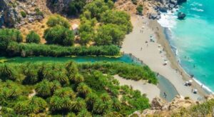 From Rethymno: Preveli Palm Beach and Kourtaliotiko Day Trip - Kourtaliotiko Gorge: Windy Cliffs and a Walk That Can Be More Than a Photo Pause