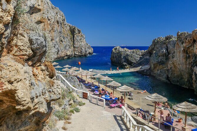 From Rethymno Private Tour to Spili Kourtaliotiko Kalypso Beach - Price and what you actually get for up to 3 people