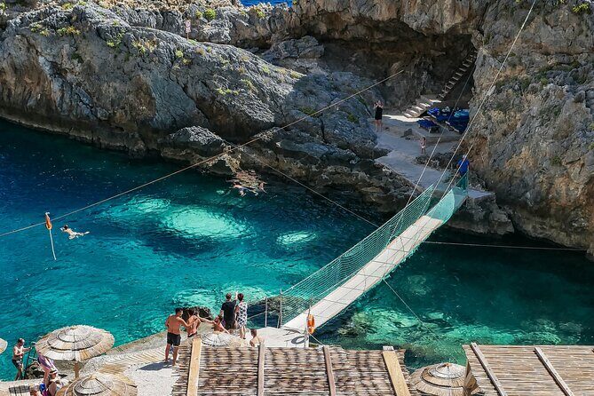 From Rethymno Private Tour to Spili Kourtaliotiko Kalypso Beach - Kourtaliotiko Gorge: short exploration, €5 entrance fee, and real terrain time