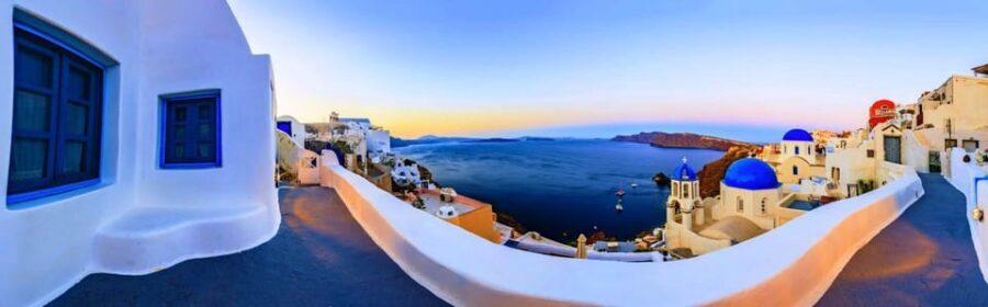 From Rethymno: Santorini Guided Tour and Cruise from Crete - A 12-hour Santorini day that starts with a fast ferry from Rethymno
