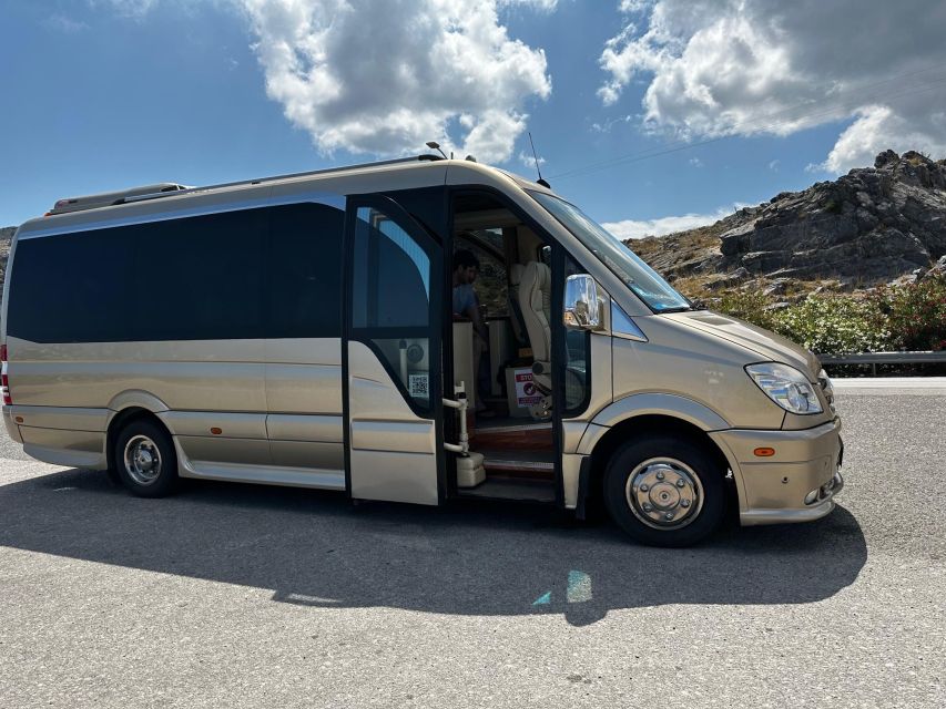 From Rhodes City: Evening Bus Trip To Lindos - The Acropolis viewpoint: a useful first stop