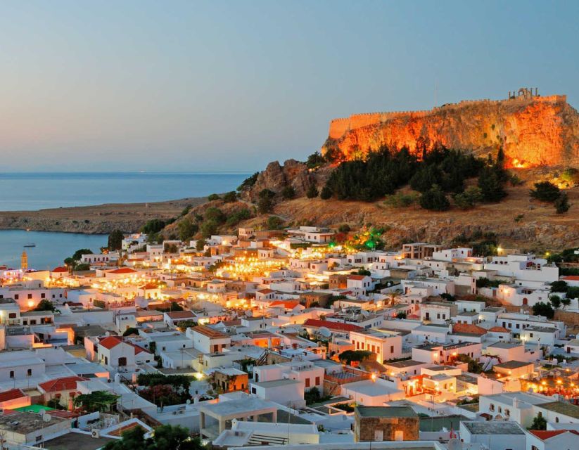 From Rhodes City: Evening Bus Trip To Lindos - Dinner, shops, and the Church of Panagia