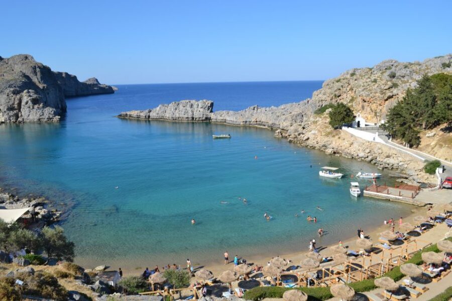 From Rhodes: Lindos and 7 Springs Valley Bus Tour - Lindos first: the day’s best photos start on the bus