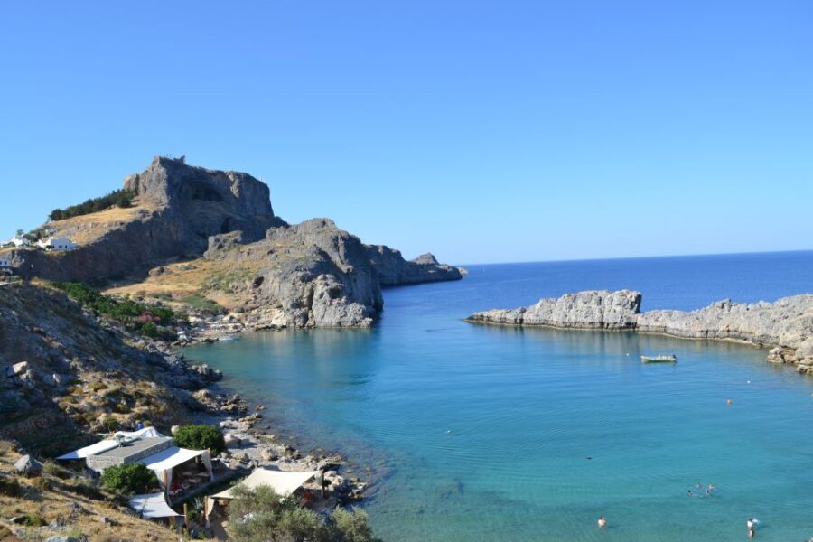From Rhodes: Lindos and 7 Springs Valley Bus Tour - Lindos village: 4 hours to wander, shop, and choose your beach time