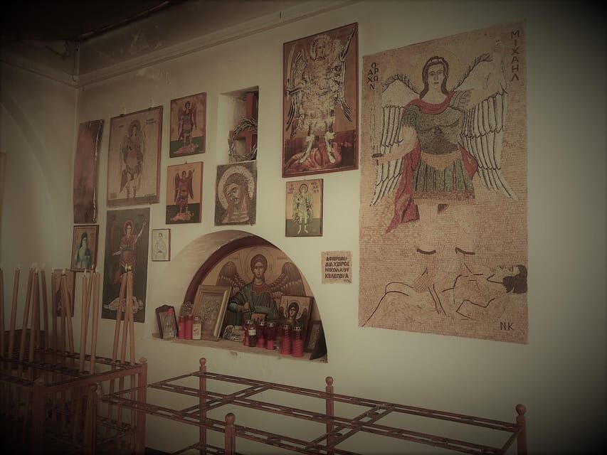 From Rhodes: Symi Island and Panormitis Monastery Day Trip - Panormitis Monastery: Archangel Michael, the bell tower, and one rule about photos