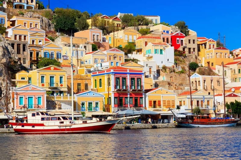 From Rhodes: Symi Island Day Trip by Boat with Hotel Pickup - Shopping for sea sponges and spices