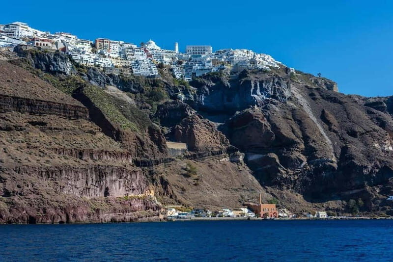 From Santorini: Volcano Cruise With Oia Sunset - Oia after dark-ish: 2–3 hours to explore and catch sunset