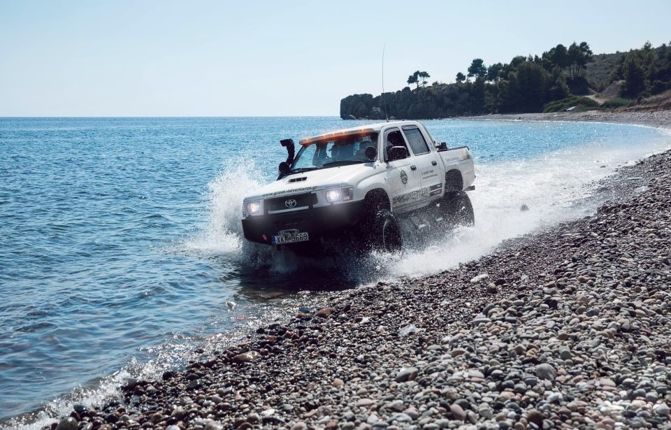 From Sithonia: Private 4x4 Off-Road Safari in Halkidiki - Starting in Nikiti’s Old Village
