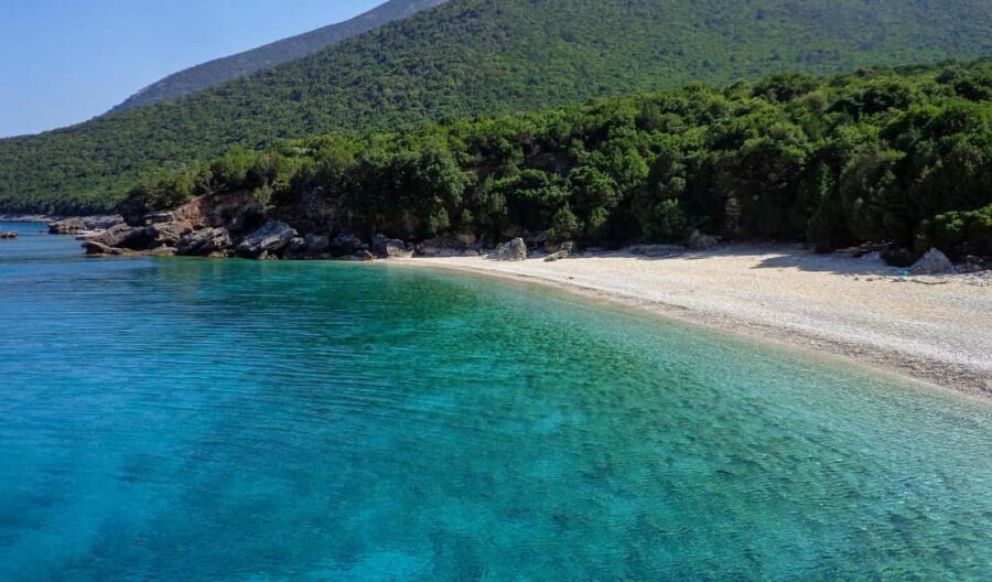 From Skala: Ithaca Day Cruise with Swim Stops & Free Time - Getting There at Skala Beach: The Meeting Point That Needs Extra Attention