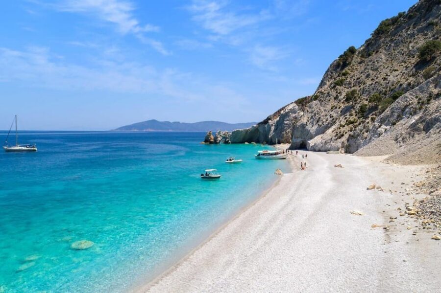From Skiathos: Cruise to Lalaria, Kastro, and Tsougris - Kastro village: medieval streets, but short legs