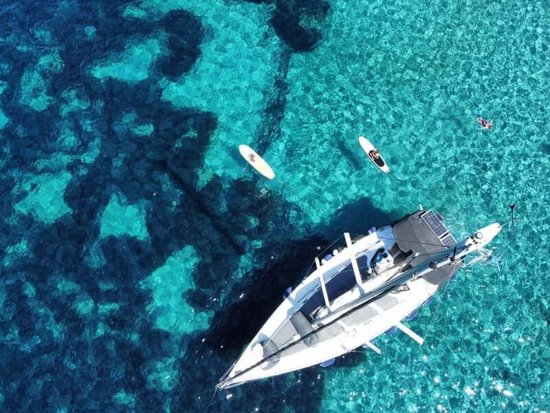 From Skiathos Marina: Yacht Sailing Day Trip with Lunch - Breakfast, dolphin watch, and that first big swim in Lararia or Tsougria