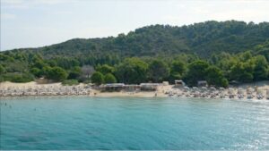 From Skiathos: Sea and Sun Island Day Cruise - Leaving Skiathos New Port: The Day Starts With a Real Boat Ride