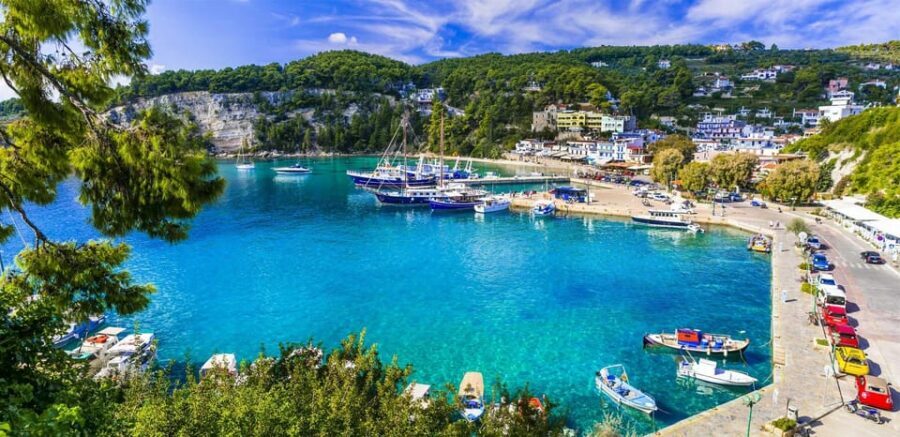 From Skiathos:Skopelos & Alonissos Boat Trip with Highlights - Milia Beach on Skopelos: clear water, but plan for crowds