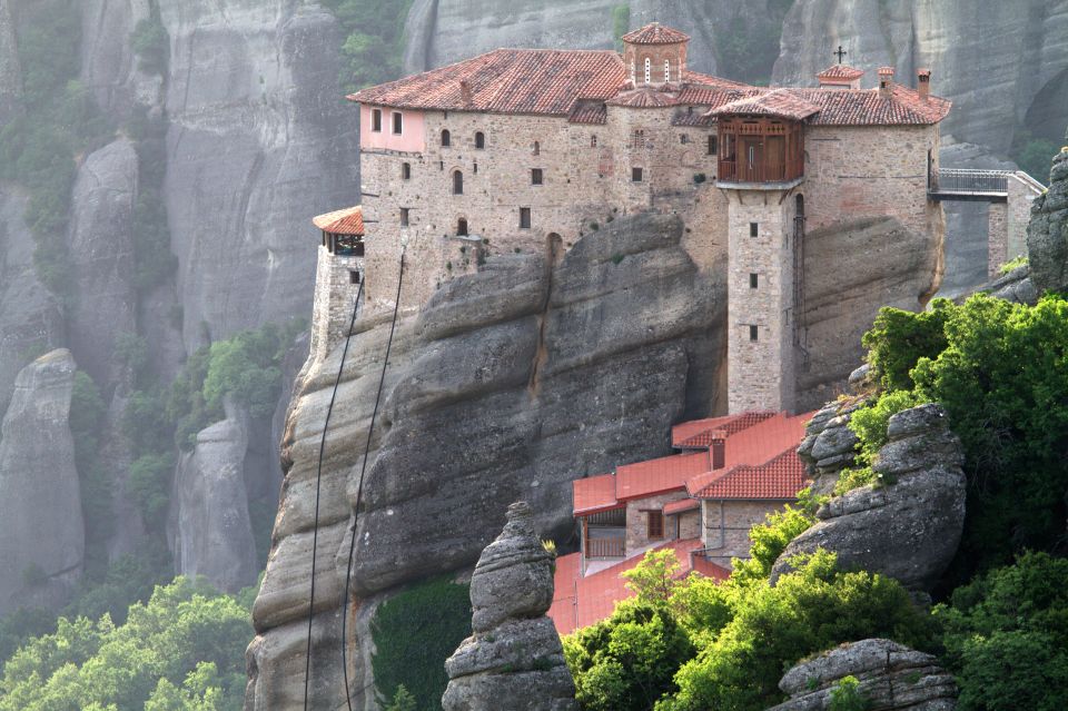 From Thessaloniki: Full Day Trip to Meteora - Inside two monasteries