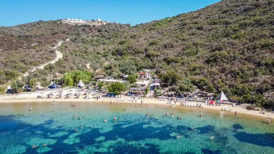 From Thessaloniki: Halkidiki Blue Lagoon Cruise with Lunch - From Thessaloniki to Ormos Panagias: the day’s pace and logistics