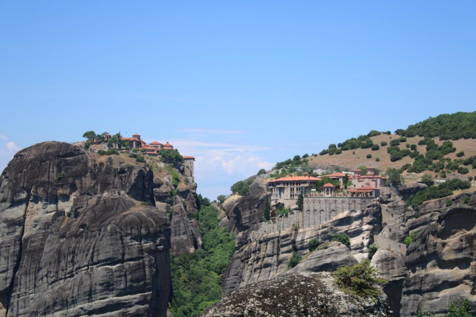 From Thessaloniki :Private driving tour to Meteora - St. Stephen Monastery, an easier first stop