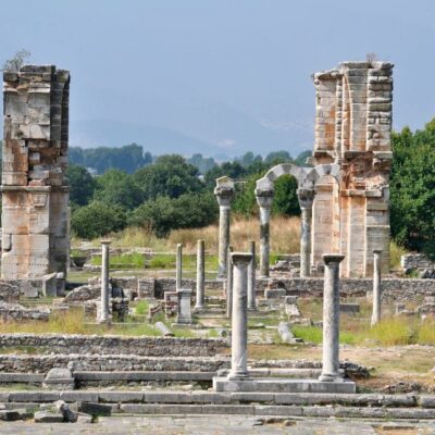 From Thessaloniki: Private Trip to Philippi and Kavala - The Lion of Amphipolis, a brief but memorable first stop