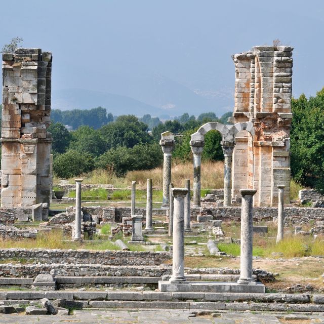 From Thessaloniki: Private Trip to Philippi and Kavala - The Lion of Amphipolis, a brief but memorable first stop