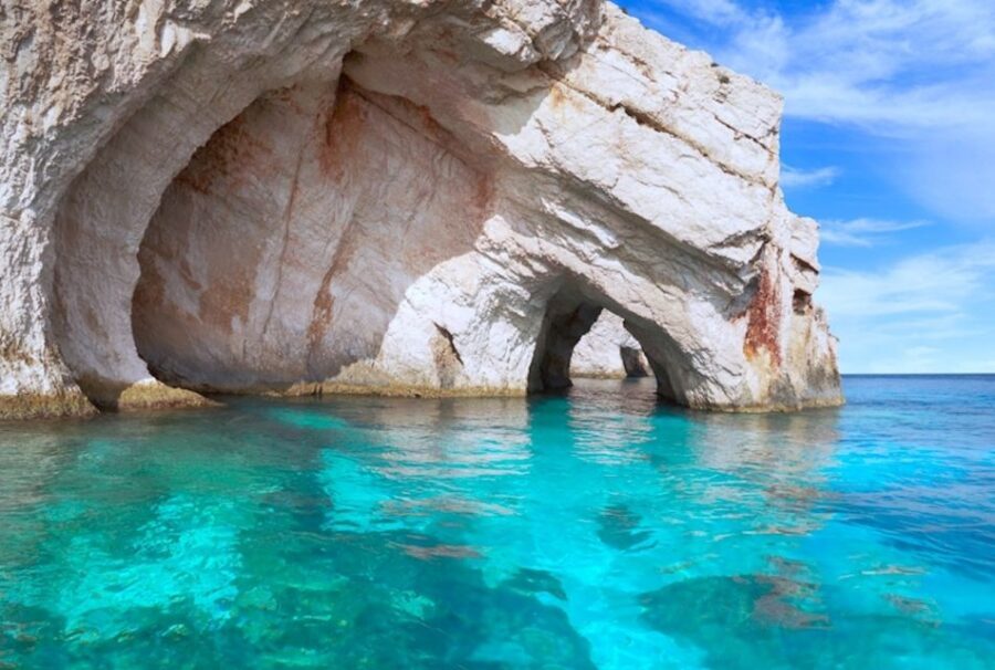 From Zakynthos: 1-Hour Visit to the Blue Caves - From Theodosis Cruises to the Caves: The Run-Out Part