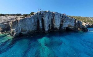 From Zakynthos: 1-Hour Visit to the Blue Caves - Inside the Caves: Great Cave and Little Cave Chambers