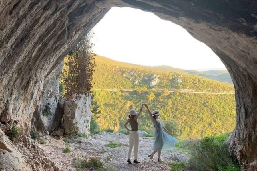 From Zakynthos: Sunset Tour to Agalas and Damianos Cave - From Hotel Pickup to a Coast-Track Worth Riding