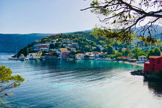 Full-Day Assos & Fiscardo Island Tour in Kefalonia - Myrtos Beach from above, not from the sand