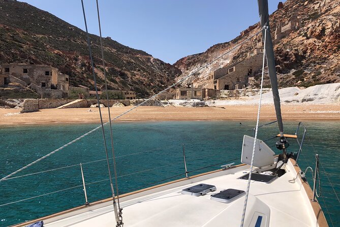 Full Day Boat Tour Around Milos and Poliegos - Thiorichio and the abandoned sulphur mines