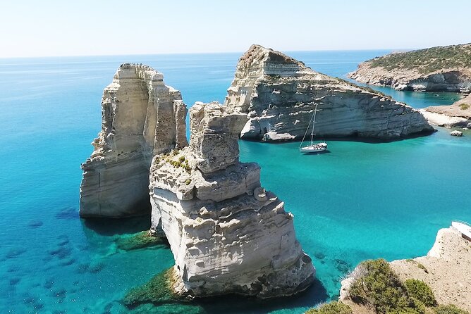 Full Day Boat Tour to Kleftiko & Sykia Cave - Sailing out from Adamantas at 9:00 am