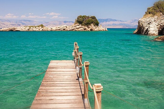 Full Day Boat Trip in Corfu with BBQ - BBQ lunch on the rocky isle of Kaparelli