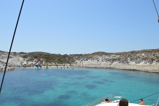 Full Day Catamaran Cruise in Paros - Stop 4: Farangas Beach on Paros’s south coast