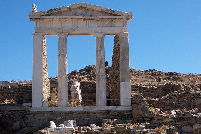 Full Day Cruise to Delos and Mykonos Islands from Paros - Three hours among the ruins of Delos