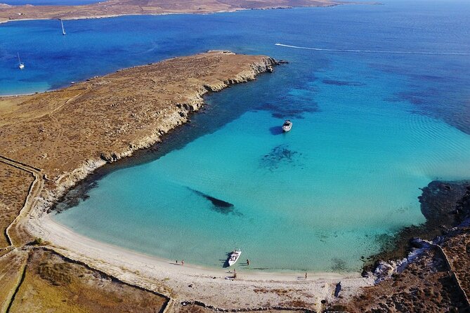 Full-Day Delos and Rhenia Island Cruise from Mykonos - Delos: choose ruins or a swim