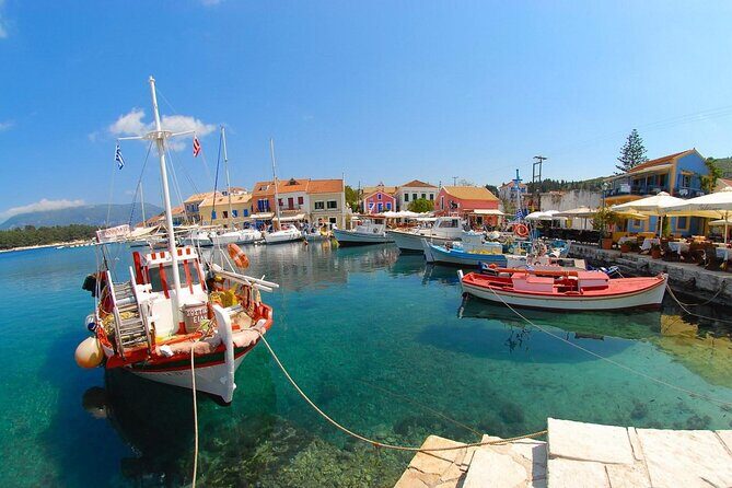 Full-Day Fiskardo Island Guided Tour [From Kefalonia] - Touring Kefalonia by air-conditioned coach (without the rental-car stress)