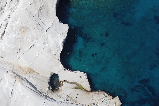 Full Day Private Cruise Milos, Kimolos and Polyaigos - Tsigrado rewards a boat arrival
