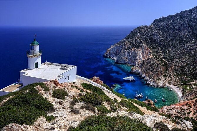Full Day Private Cruise Milos, Kimolos and Polyaigos - Kleftiko is the headline stop
