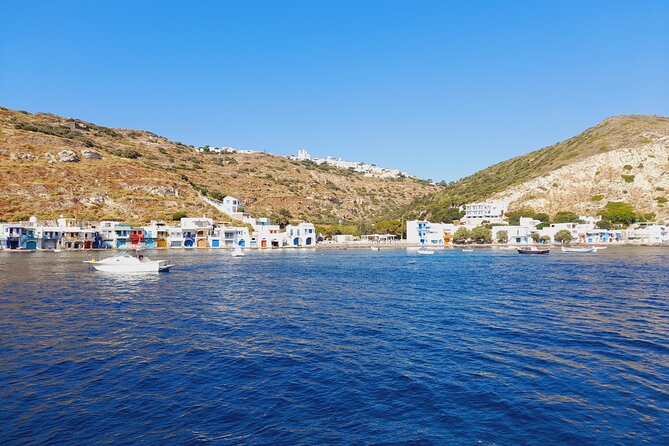 Full day private sailing cruise around Milos island - Agios Dimitrios closes the route