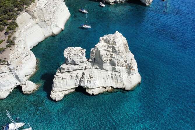 Full day private sailing cruise around Milos island - Agios Ioannis or Sykia Cave
