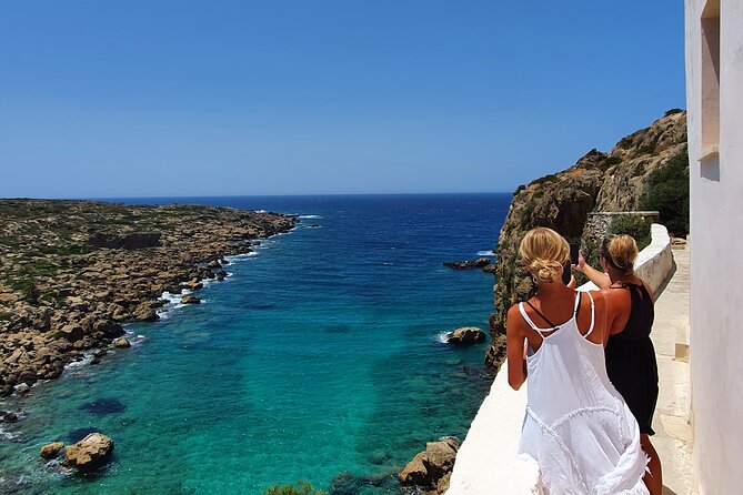 Full-Day Private Tour in Elafonisi Pink Beach - Chrysoskalitissa Monastery on its 35-meter rock