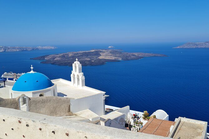 Full-Day Private Tour of Santorini Caldera & The Most Famous Sightseeing - Akrotiri Lighthouse: a calm break with big sea views