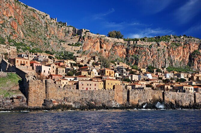 Full Day Private Tour to Monemvasia Medieval Fortress Town and Sparta - Sparta stops: from the Acropolis site to the Leonidas monument pass