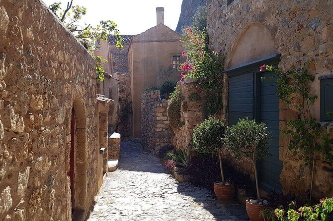 Full Day Private Tour to Monemvasia Medieval Fortress Town and Sparta - Monemvasia fortress town: where the day turns from driving to wandering
